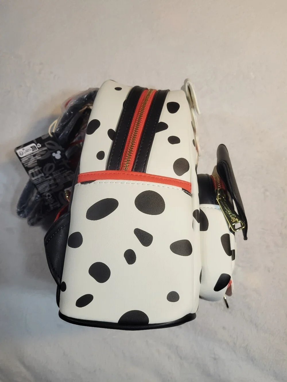 101 Dalmations Loungefly Exclusive Pongo Mini Backpack And Card Holder Set NWT